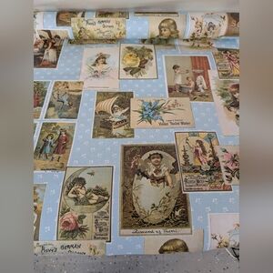 Vintage-Inspired 1 Roll Wall Paper with Floral and Victorian Prints